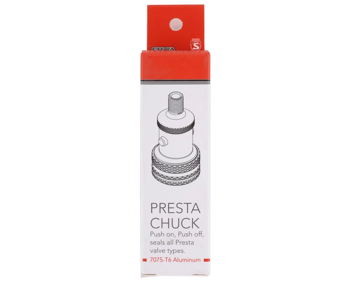 Silca Aluminum Presta Chuck (Silver) - view 2